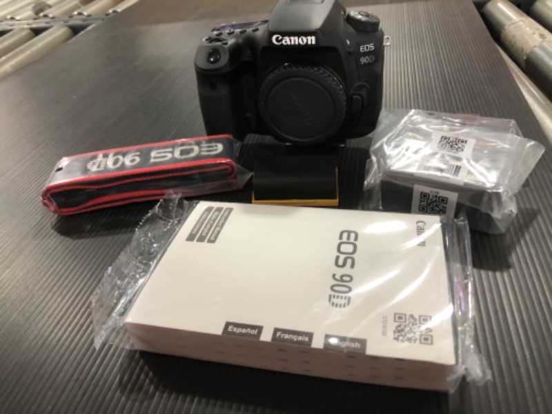 Photo 3 of Canon EOS 90D DSLR Camera, LENS NOT INCLUDED