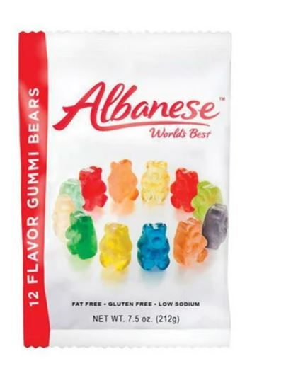 Photo 1 of Albanese World's Best Gummi, 12 Flavor Bears, 12 packs. 
