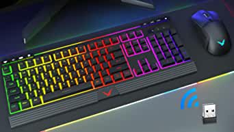 Photo 1 of Wireless Backlit Keyboard and Mouse Combo
