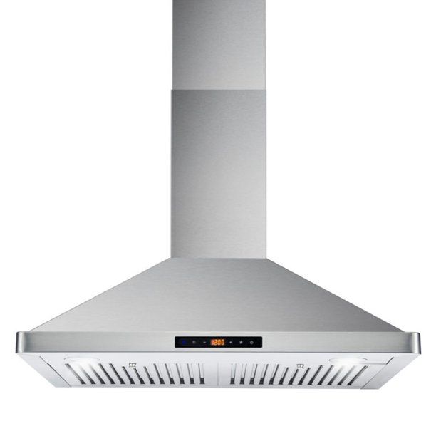 Photo 1 of Cosmo 63175S 30 Inch Wall Mount Range Hood w/ Digital Controls, Stainless Steel