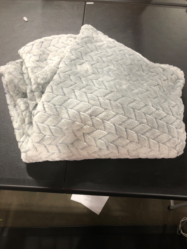 Photo 2 of Grey Baby Blanket