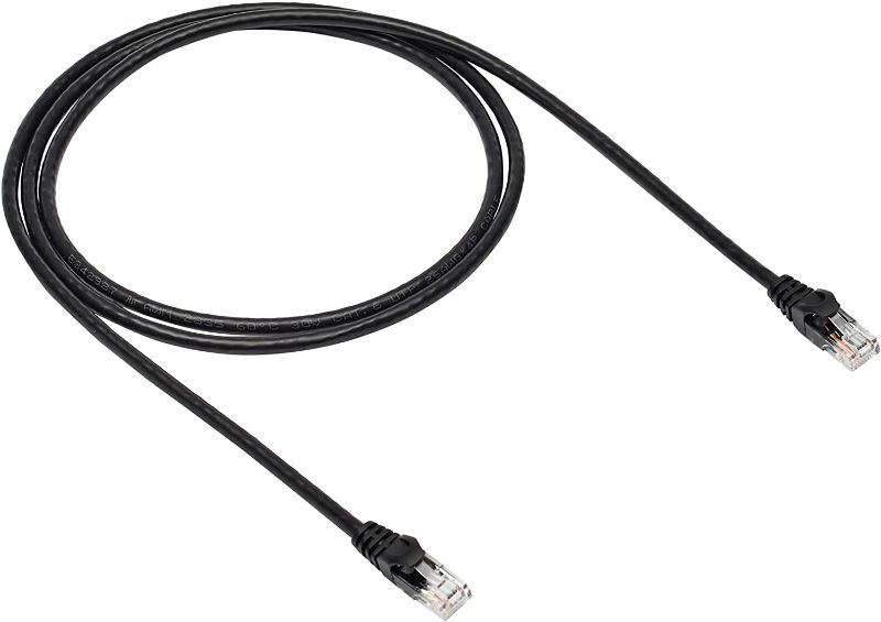 Photo 1 of Amazon Basics RJ45 Cat-6 Gigabit Ethernet Patch Internet Cable - 5 Foot 2pc