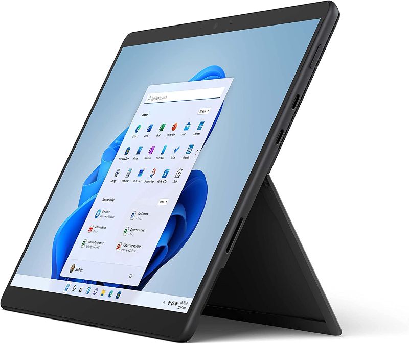 Photo 1 of Microsoft Surface Pro 8-13" Touchscreen - Intel® Evo Platform Core™ i5-8GB Memory - 256GB SSD - Device Only - Graphite (Latest Model)