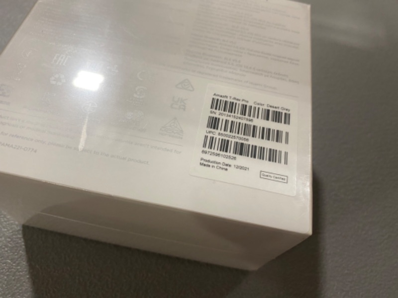 Photo 4 of Amazfit T-Rex Pro - Desert Gray
FACTORY SEALED!