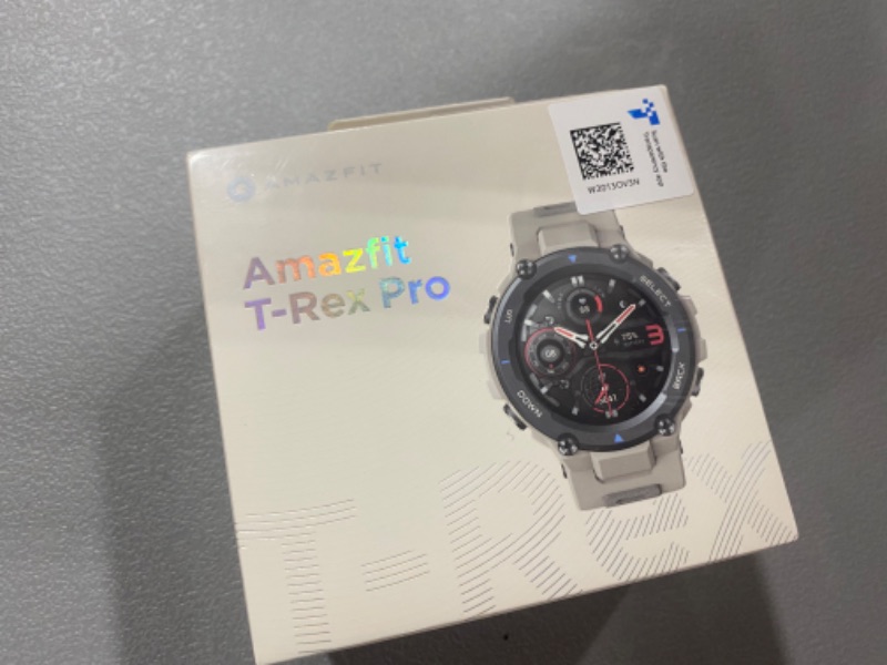 Photo 2 of Amazfit T-Rex Pro - Desert Gray
FACTORY SEALED!