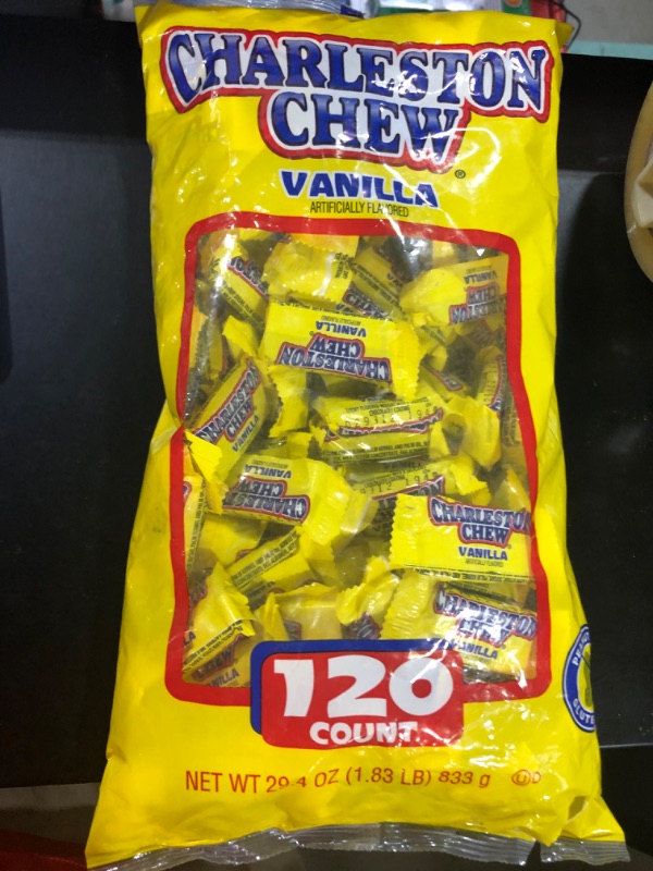 Photo 2 of Charleston Chew Snack Sized Bars, 0.3 oz., 120 Bars/Bag
BEST BY: 12/30/20