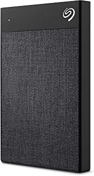 Photo 1 of Seagate Ultra Touch HDD 2TB External Hard Drive – Black USB-C USB 3.0, 1yr Mylio Create, 4 month Adobe Creative Cloud Photography plan and Rescue Services (STHH2000400)
