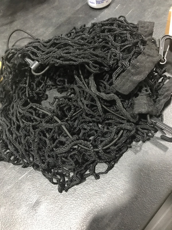 Photo 1 of Bed Cargo Net for Trunk Storage?Mesh Storage Cargo Trunk Organize Grocery Holder?Cargo Net for Pickup Truck Bed Automotive Cargo Nets **for UNKOWN MODEL**
