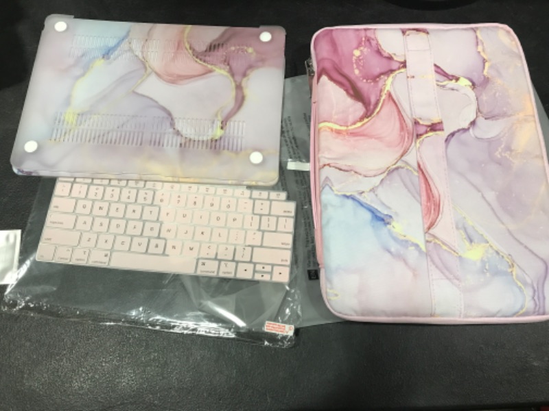 Photo 1 of Laptop Carrying case with Hard Cover, Unknown Size, Pink 