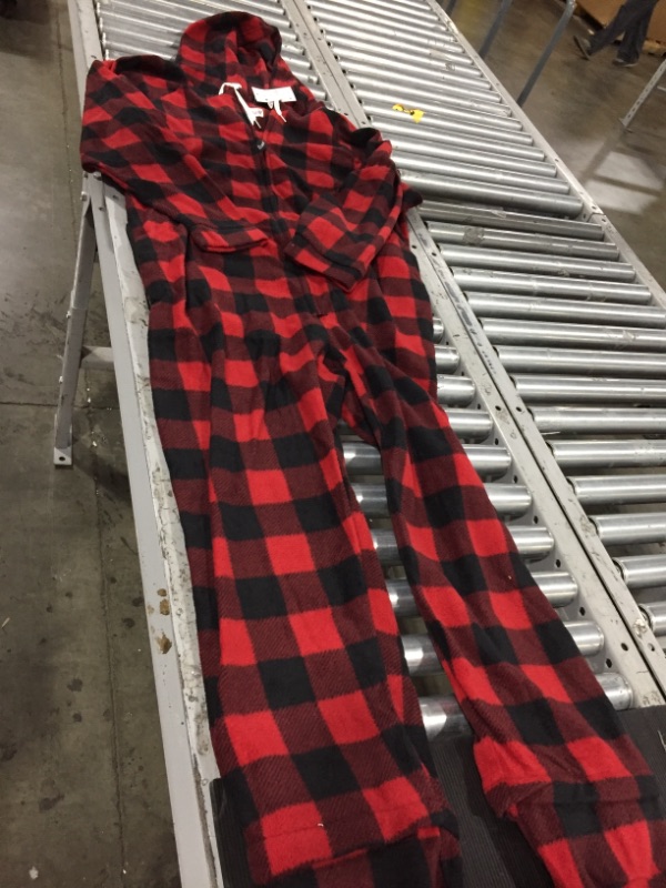 Photo 2 of Couch Plaid-tato Onesie - Detachable Feet size xl