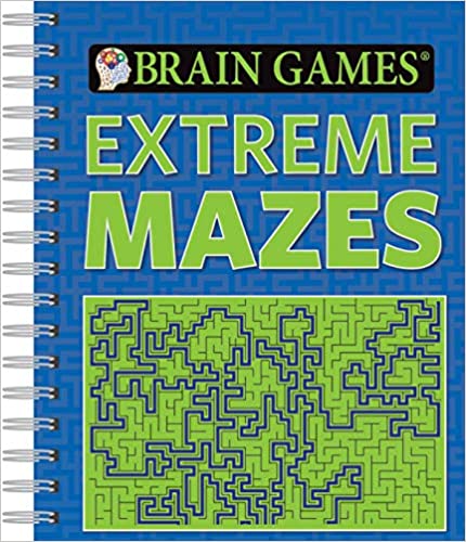 Photo 1 of Brain Games - Extreme Mazes Spiral-bound