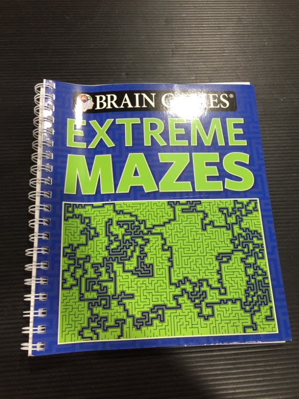 Photo 2 of Brain Games - Extreme Mazes Spiral-bound