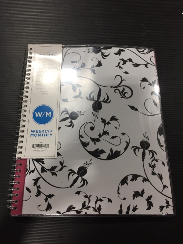 Photo 2 of Blue Sky 2021 Weekly & Monthly Planner, Flexible Cover, Twin-Wire Binding, 8.5" x 11", Analeis (124091)
