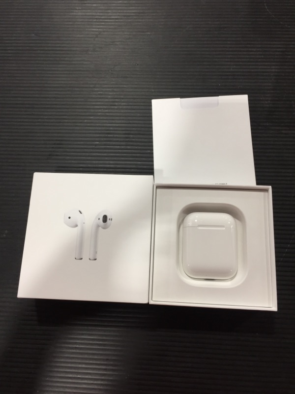 Photo 2 of Apple AirPods (1st Generation) MV7N2AM/a with Charging Case - Stereo - Wireless - Bluetooth - Earbud - Binaural - in-ear
