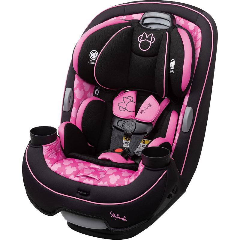 Photo 1 of Disney Baby Grow and Go All-in-One Convertible Car Seat, Rear-facing 5-40 pounds, Forward-facing 22-65 pounds, and Belt-positioning booster 40-100 pounds, Simply Minnie
