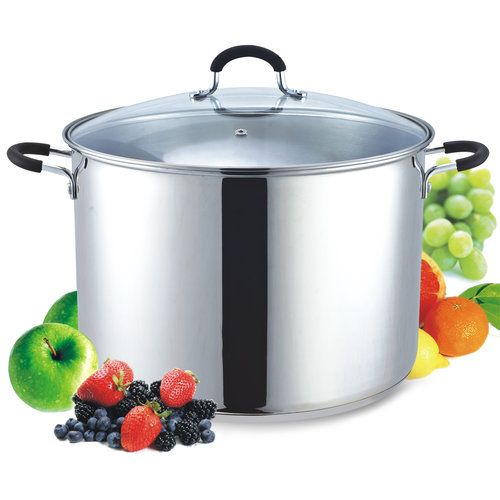 Photo 1 of Cook N Home 20 Quart Stainless Steel Stockpot Saucepot with Lid
