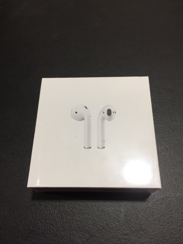 Photo 2 of Apple AirPods (2nd Generation) MV7N2AM/a with Charging Case - Stereo - Wireless - Bluetooth - Earbud - Binaural - in-ear
FACTORY SEAL 