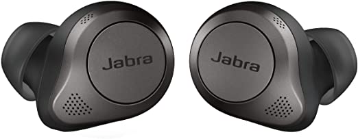 Photo 1 of Jabra Elite 85T True Wireless Bluetooth Noise Cancelling Earbuds (Titanium Black)