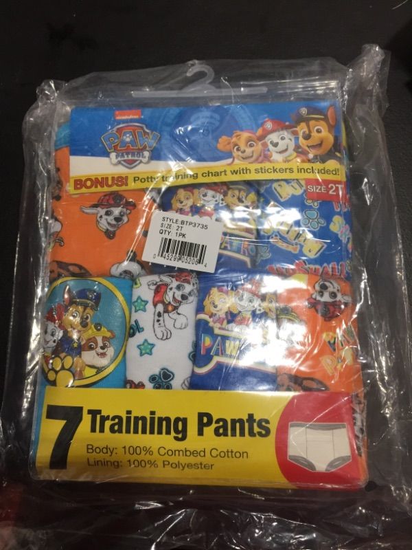 Photo 2 of Paw Patrol Baby Potty Training Pants Multipack
SIZE 2T 