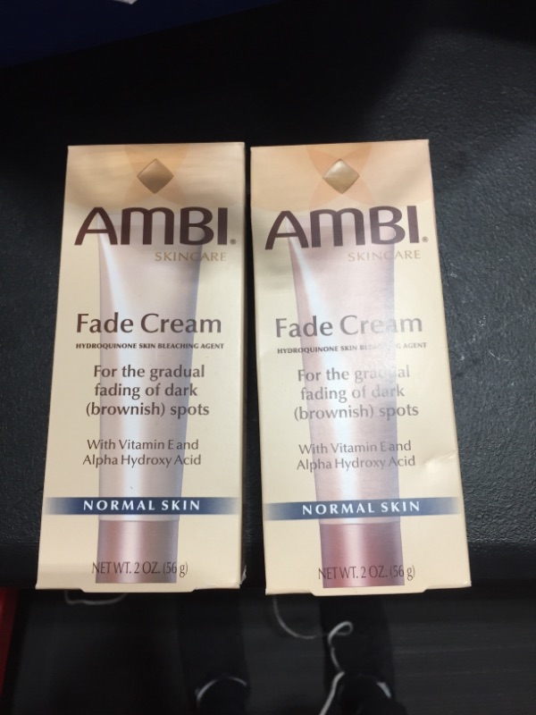 Photo 2 of Ambi Skincare Fade Cream for Normal Skin, Dark Spot Remover for Face & Body, Treats Skin Blemishes & Discoloration, Improves Hyperpigmentation, Corrector, 2 Oz
PACK OF 2 BB 02 2024 