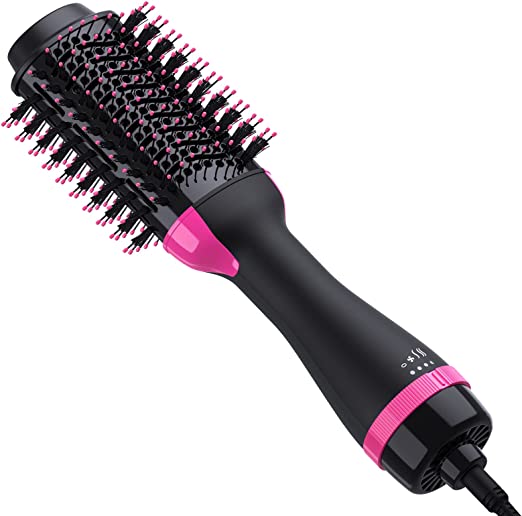 Photo 1 of Hair Dryer Brush Blow Dryer Brush in One, Hair Dryer and Styler Volumizer Professional 4 in 1 Hot Air Brush, Negative Ion Anti-Frizz Blowout Hair Dryer Brush for Mothers Day Gifts for Mom
