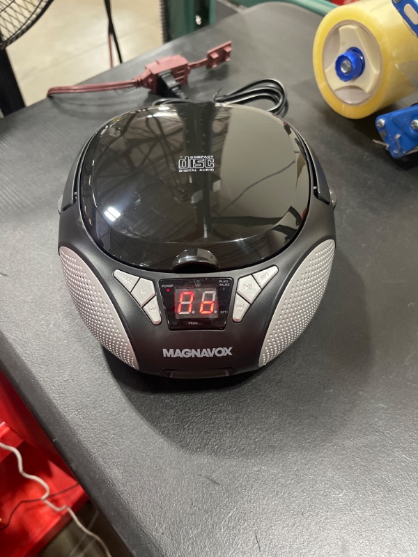 Photo 1 of Magnavox MD6924 CD Boombox with Am & FM Radio