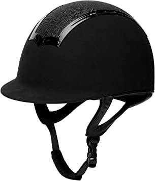 Photo 1 of TuffRider Show Time Plus Helmet |Protective Head Gear for Equestrian Riders - SEI Certified, Tough and Durable - Black
7 1/4 