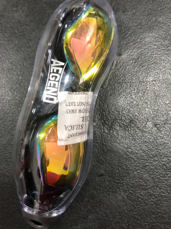 Photo 2 of Aegend Swim Goggles, Swimming Goggles No Leaking Full Protection Adult Men Women Youth
