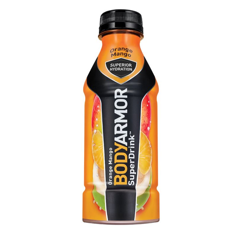 Photo 1 of BodyArmor SuperDrink, Electrolyte Sport Drink, Orange Mango 16 Oz (Pack of 12)
BB: 06/06/2022
