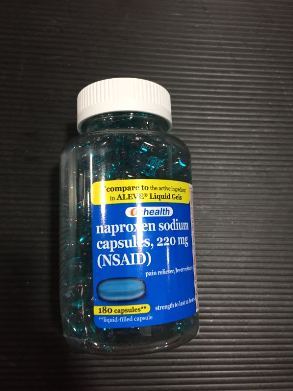 Photo 2 of A+Health Naproxen Sodium 220 Mg Capsules, Pain Reliever/Fever Reducer (NSAID), Made in USA, 180 Count
03/2024 
