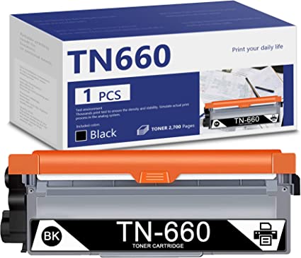 Photo 1 of EAXIUCE TN660 Toner Compatible High Yield TN660 TN-660 Toner Cartridge Replacement for HL-L2300D L2320D L2305W L2315DW L2340DW L2360DW L2380DW DCP-L2520DW L2540DW Printers 1PK, Black