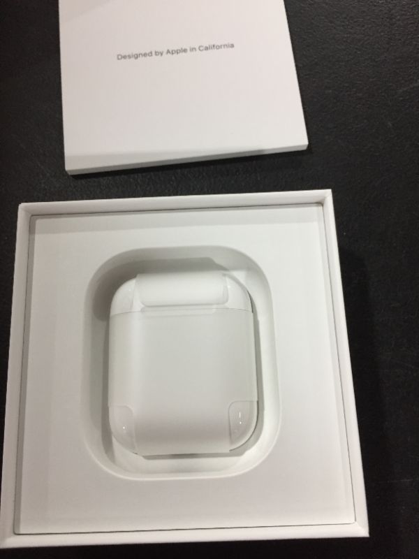 Photo 4 of Apple AirPods (2nd Generation) MV7N2AM/a with Charging Case - Stereo - Wireless - Bluetooth - Earbud - Binaural - in-ear
