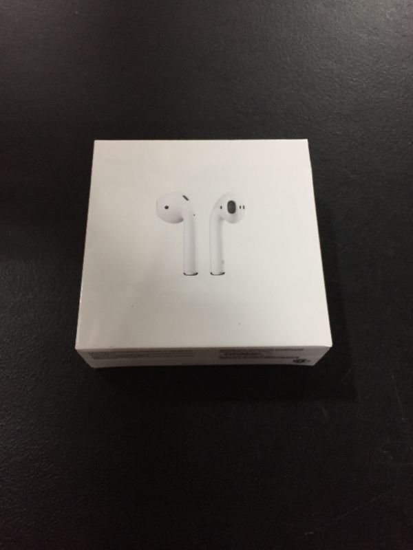 Photo 1 of Apple AirPods (2nd Generation) MV7N2AM/a with Charging Case - Stereo - Wireless - Bluetooth - Earbud - Binaural - in-ear
