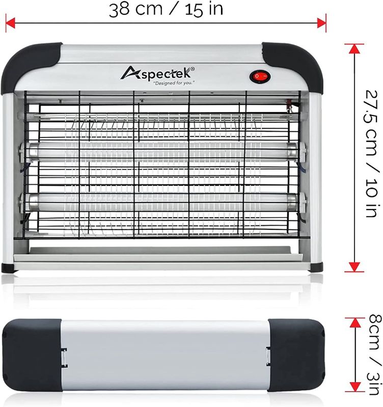 Photo 1 of ASPECTEK Powerful 20W Electronic Indoor Insect Killer, Bug Zapper, Fly Zapper, Mosquito Killer-Indoor Use 
