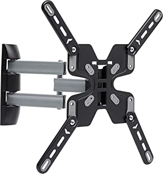 Photo 1 of Amazon Basics Triple Arm Full Motion Articulating TV Wall Mount, fits TVs 32-70 " up to 55lbs