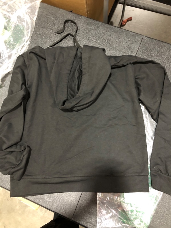 Photo 2 of BLACK NASA GRAPHIC HOODIE SIZE NOT SPECIFIED