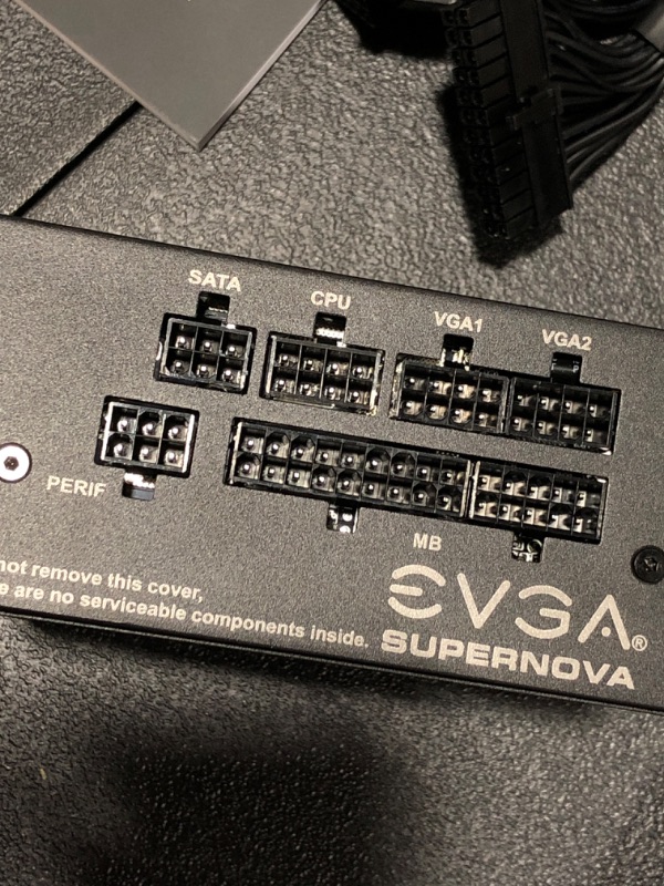 Photo 3 of EVGA SuperNOVA 550 GM, 80 Plus Gold 550W, Fully Modular, ECO Mode with DBB Fan, Includes Power ON Self Tester, SFX Form Factor, Power Supply,