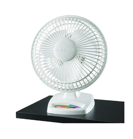 Photo 1 of Lasko 2002W Personal Fan, 6-Inch, White, 2002
