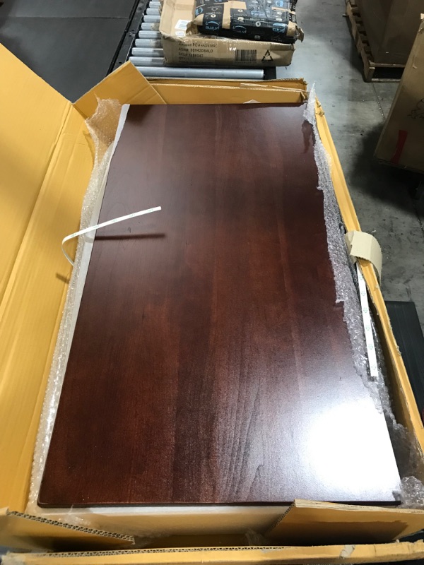 Photo 2 of Casual Home Kitchen Island with Solid American Hardwood Top, Walnut
