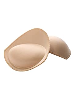 Photo 1 of RELLECIGA Women's Push Up Bra Inserts Breast Enhancer Cups Medium Nude