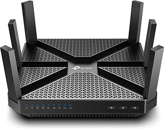 Photo 1 of TP-Link AC4000 Smart WiFi Router - Tri Band Router , MU-MIMO, VPN Server, Antivirus/Parental Control, 1.8GHz CPU, Gigabit, Beamforming, Link Aggregation, Rangeboost, Works with Alexa(Archer A20),Black
