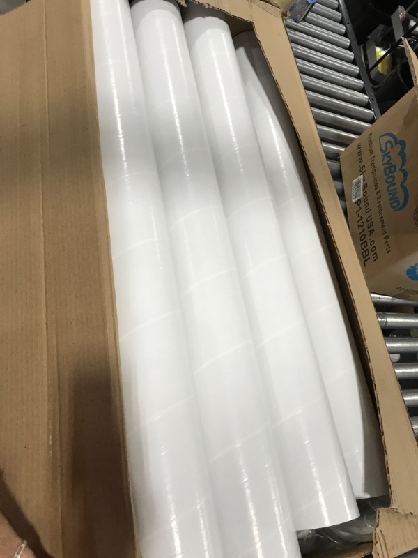 Photo 2 of 16 PACK OF WHITE MAILING TUBES WITH LIDS 38IN