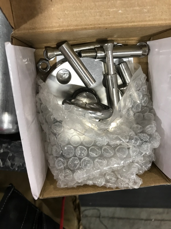 Photo 1 of Mount Anchor Bracket Aerial Rigging Hardware-304 stainless steel Suspension Ceiling Wall Hook Gym Training Straps, Aerial silks Yoga Swing Hammock, Battle Ropes, Boxing Equipment For All Aerial Sports
