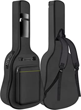 Photo 1 of GLEAM Guitar Gig Bag - 0.3 Inch Sponge Padding Fit 41 Inch Acoustic Waterproof