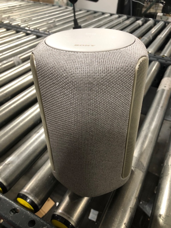 Photo 2 of Sony SRS-RA3000 360 Reality Audio Wi-Fi / Bluetooth Wireless Speaker, Works with Alexa and Google Assistant, Light Gray