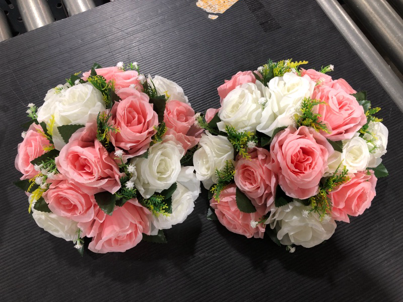 Photo 1 of 2 PK ARTIFICIAL FLOWERS CENTER PIECES