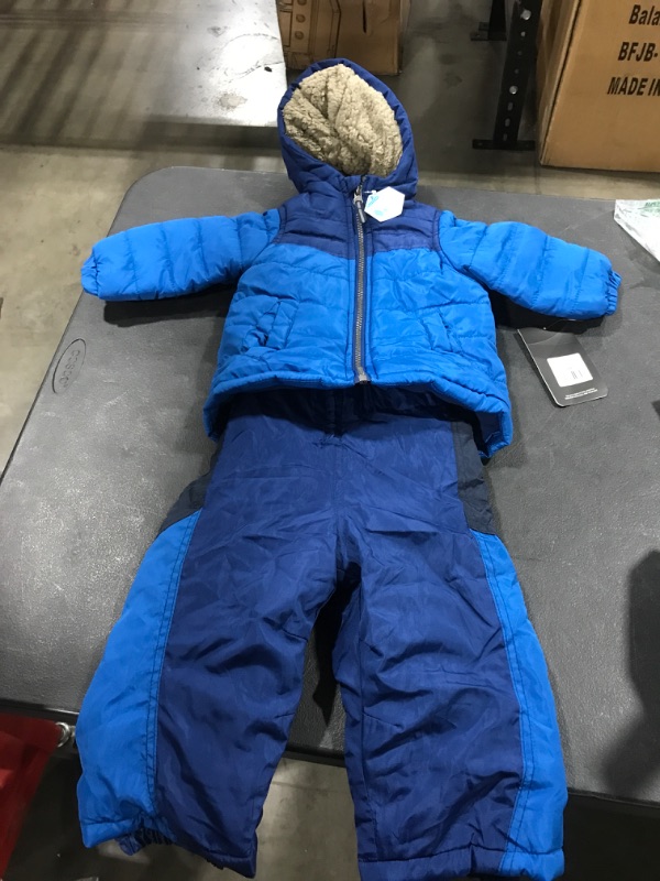 Photo 2 of Arctic Quest Infant & Toddler Boys Ski Jacket and Snowbib Snowsuit Set 18M
