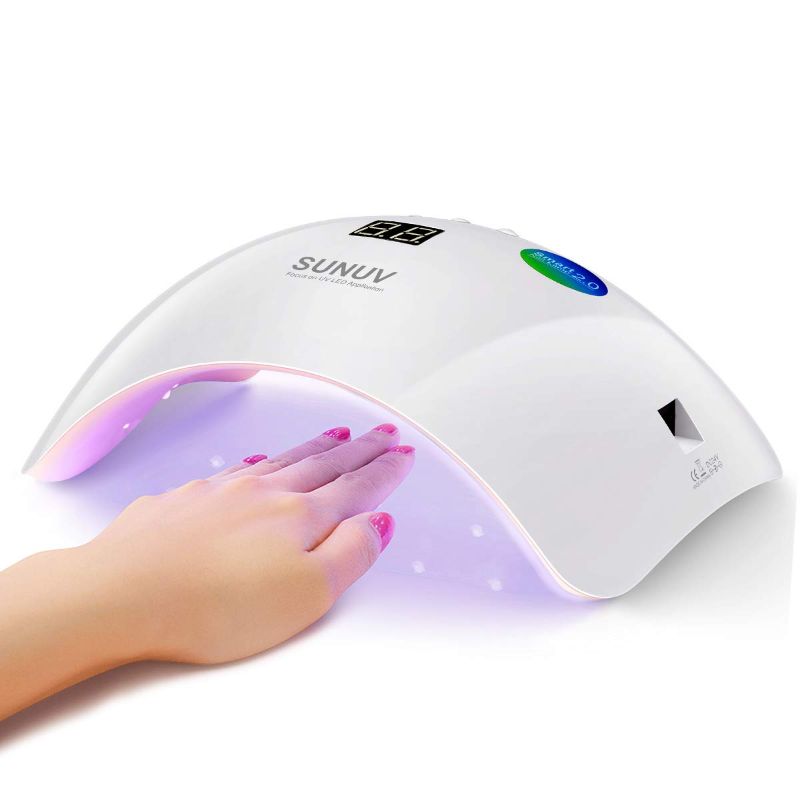 Photo 1 of Gel UV LED Nail Lamp,SUNUV Nail Dryer 36W Gel Curing Light for Nail Polish with Aotu Sensor 3 Timers SUN8
