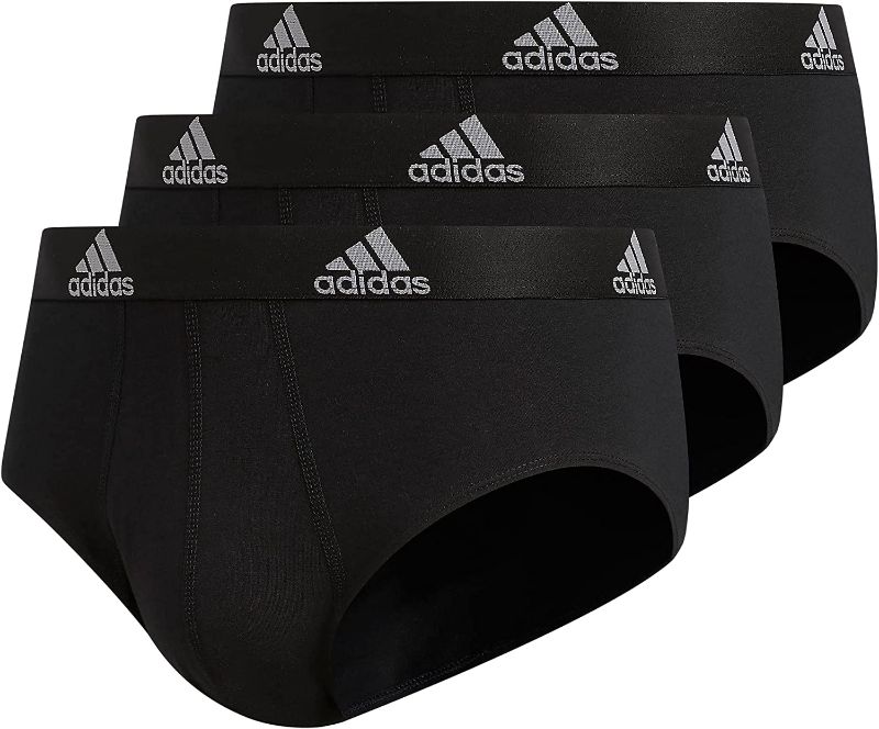 Photo 1 of adidas Men's Stretch Cotton Brief Underwear (3-Pack)
SIZE XXL