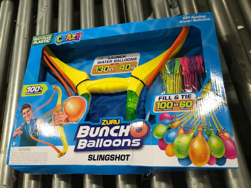 Photo 2 of Bunch O Balloons Slingshot with 3 Bunches of Neon Splash

